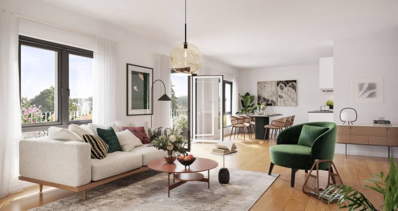 Achat / Vente appartement neuf La Courneuve proche transports, T1 à 500m (93120) - Réf. 7850