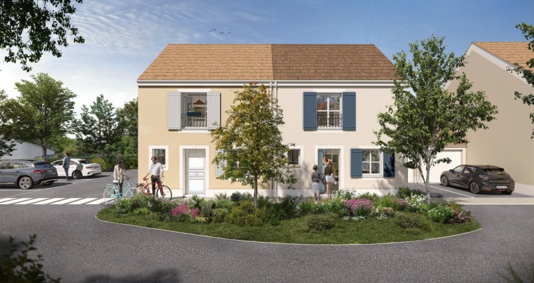 Achat / Vente appartement neuf La Ferté-Alais proche du coeur de bourg (91590) - Réf. 8674