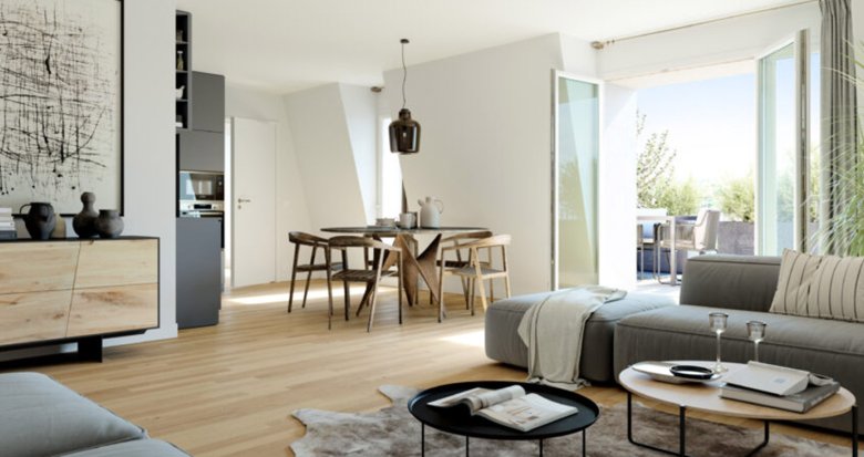 Achat / Vente appartement neuf Le Blanc-Mesnil à 5 min à pied de la future ligne 17 (93150) - Réf. 13817