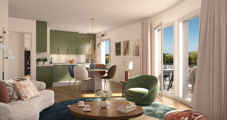 Achat / Vente appartement neuf Le Blanc-Mesnil en plein centre-ville (93150) - Réf. 7584