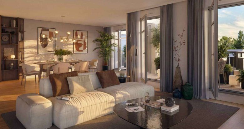 Achat / Vente appartement neuf Le Blanc-Mesnil proche du RER B reliant à Paris en 30 min (93150) - Réf. 12173