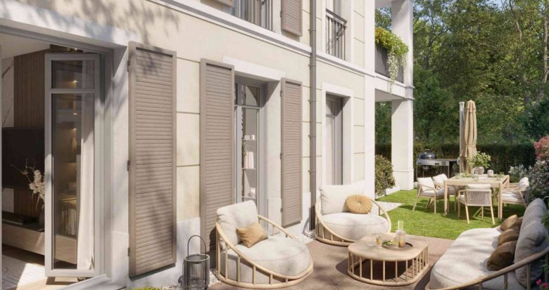 Achat / Vente appartement neuf Le Blanc-Mesnil proche du RER B reliant à Paris en 30 min (93150) - Réf. 12173