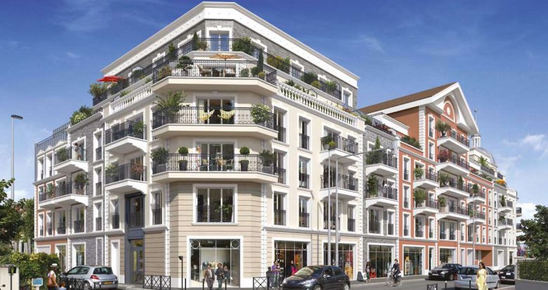 Achat / Vente appartement neuf Le Blanc-Mesnil proche ligne 16 Grand Paris Express (93150) - Réf. 12241
