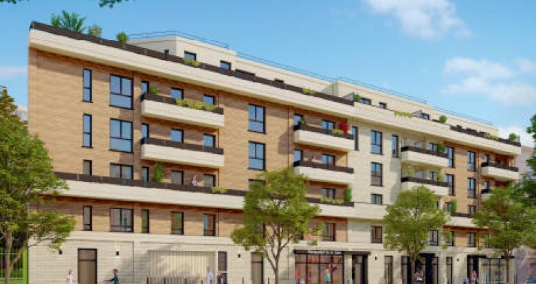 Achat / Vente appartement neuf Le Bourget au pied du RER B (93350) - Réf. 12322
