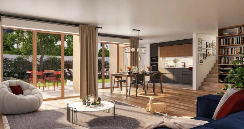 Achat / Vente appartement neuf Le Chesnay à 15 min à pied gare Versailles Rive Droite (78150) - Réf. 8200