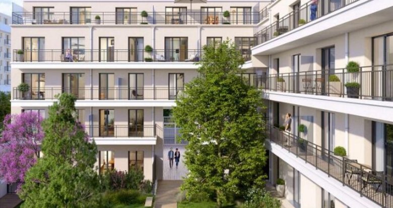 Achat / Vente appartement neuf Le Kremlin-Bicêtre à moins de 300m de la Porte d'Italie (94270) - Réf. 12285