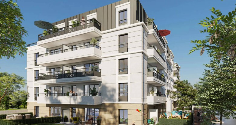 Achat / Vente appartement neuf Le Perreux-sur-Marne à 12 min du RER E (94170) - Réf. 7424