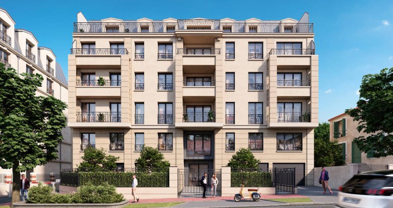 Achat / Vente appartement neuf Le Perreux-sur-Marne à 15 min à pied du RER E (94170) - Réf. 12369