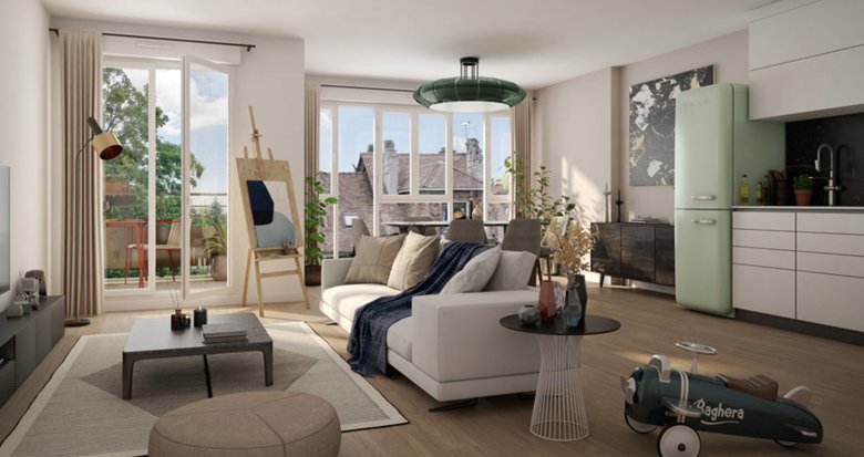 Achat / Vente appartement neuf Le Perreux-sur-Marne à 700 m du RER E (94170) - Réf. 13160