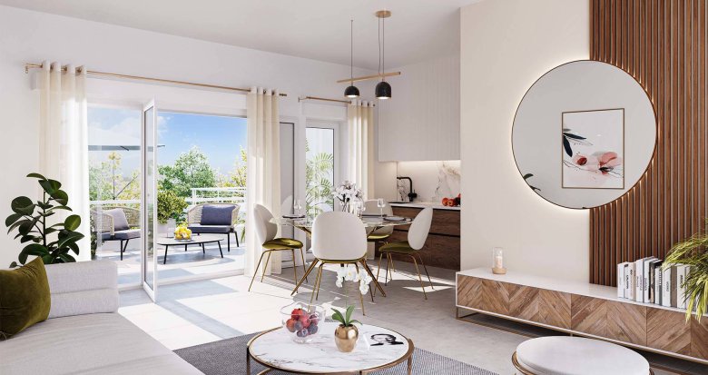 Achat / Vente appartement neuf Le Plessis-Bouchard proche du transilien H (95130) - Réf. 12306