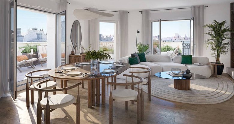 Achat / Vente appartement neuf Levallois-Perret à 3 minutes à pied du métro ligne 3 (92300) - Réf. 12608