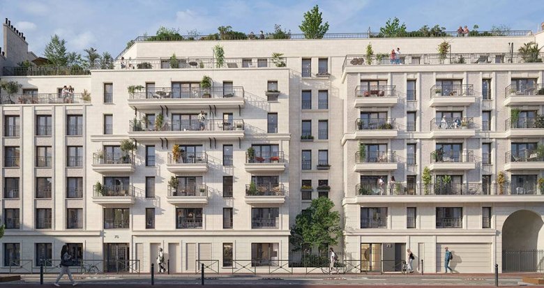 Achat / Vente appartement neuf Levallois-Perret à 3 minutes à pied du métro ligne 3 (92300) - Réf. 12608