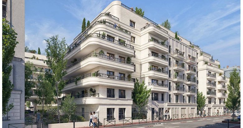 Achat / Vente appartement neuf Levallois-Perret à 3 minutes à pied du métro ligne 3 (92300) - Réf. 12608