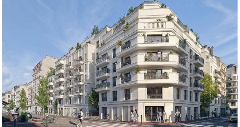 Achat / Vente appartement neuf Levallois-Perret à 3 minutes à pied du métro ligne 3 (92300) - Réf. 12608