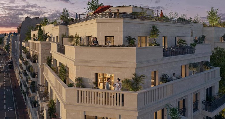 Achat / Vente appartement neuf Levallois-Perret à 3 minutes à pied du métro ligne 3 (92300) - Réf. 12608