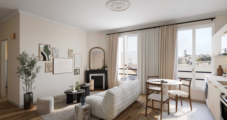 Achat / Vente appartement neuf Levallois-Perret réhabilitation à 15min des quais de Seine (92300) - Réf. 12955