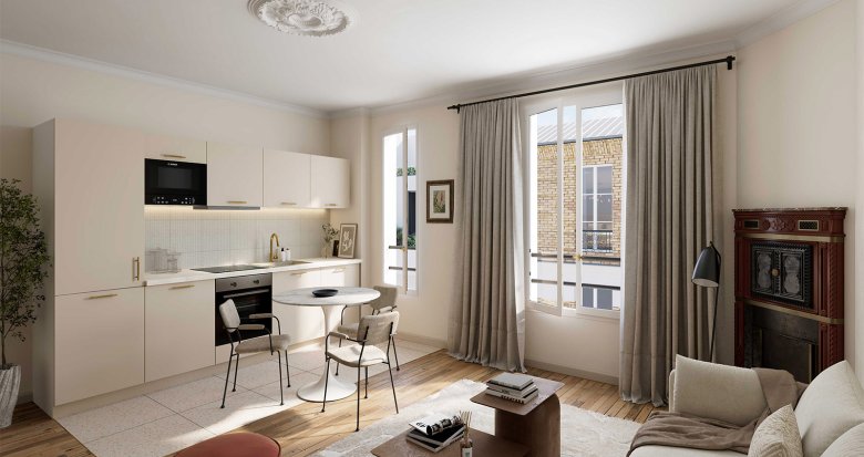 Achat / Vente appartement neuf Levallois-Perret réhabilitation à 15min des quais de Seine (92300) - Réf. 12955