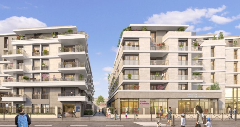 Achat / Vente appartement neuf L'Haÿ-les-Roses quartier Paul Hochart proche future ligne 14 (94240) - Réf. 8733