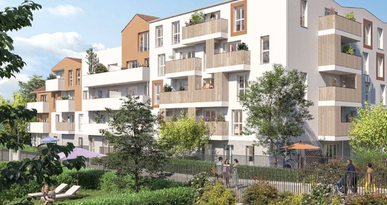 Achat / Vente appartement neuf Lognes à 10 min à pied du RER A (77185) - Réf. 6490