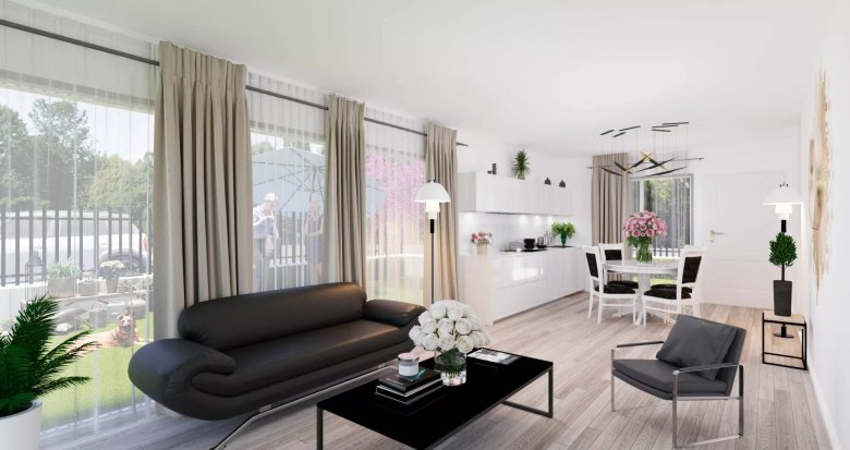 Achat / Vente appartement neuf Melun à 15 min en bus de la gare RER D et Transilien R (77000) - Réf. 12188