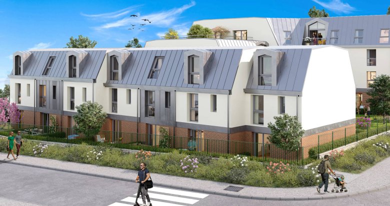 Achat / Vente appartement neuf Melun à 15 min en bus de la gare RER D et Transilien R (77000) - Réf. 12188