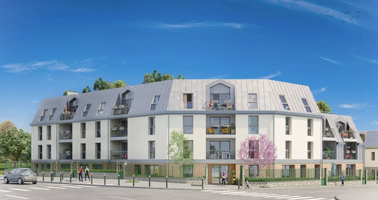 Achat / Vente appartement neuf Melun à 15 min en bus de la gare RER D et Transilien R (77000) - Réf. 12188