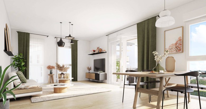 Achat / Vente appartement neuf Melun éco-quartier proche commerces (77000) - Réf. 6838