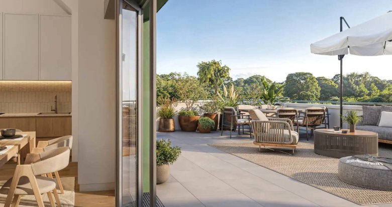 Achat / Vente appartement neuf Melun écoquartier Wood à 600 m de la future station TZEN 2 (77000) - Réf. 12367