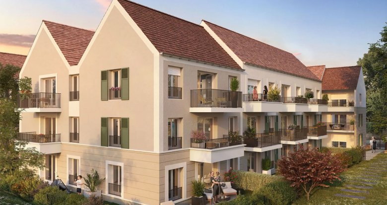 Achat / Vente appartement neuf Méry-sur-Oise à 350m de la gare du Transilien H (95540) - Réf. 13234
