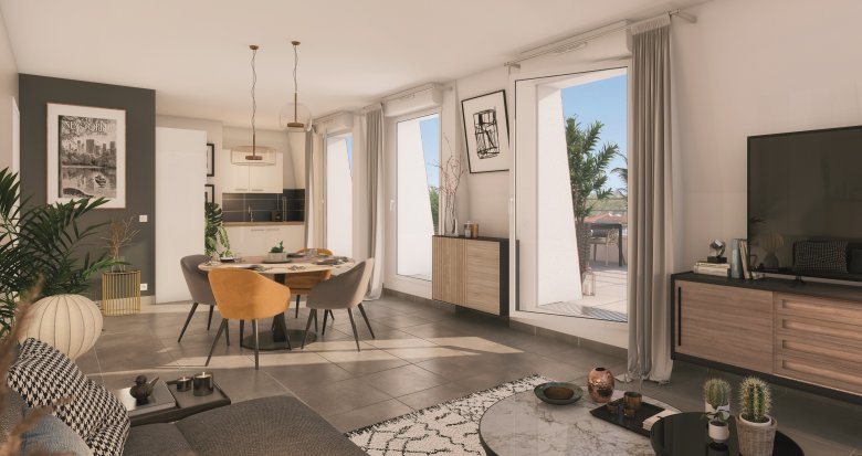 Achat / Vente appartement neuf Meulan proche du coeur de ville (78250) - Réf. 6975