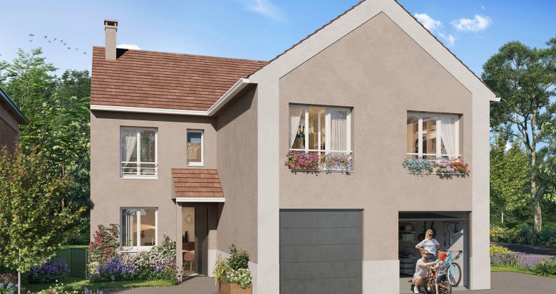Achat / Vente appartement neuf Moisselles en plein coeur de ville (95570) - Réf. 8161