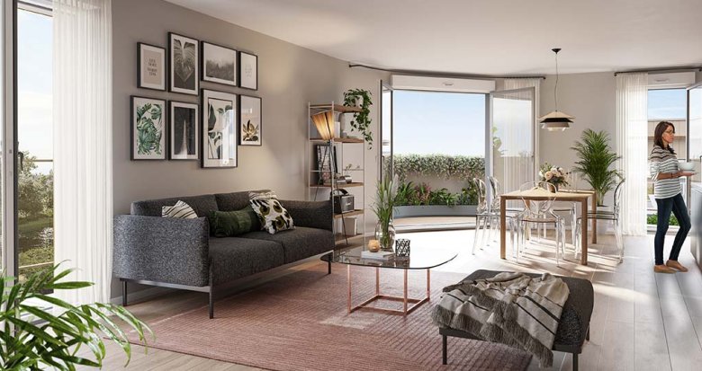 Achat / Vente appartement neuf Moissy-Cramayel écoquartier (77550) - Réf. 7014