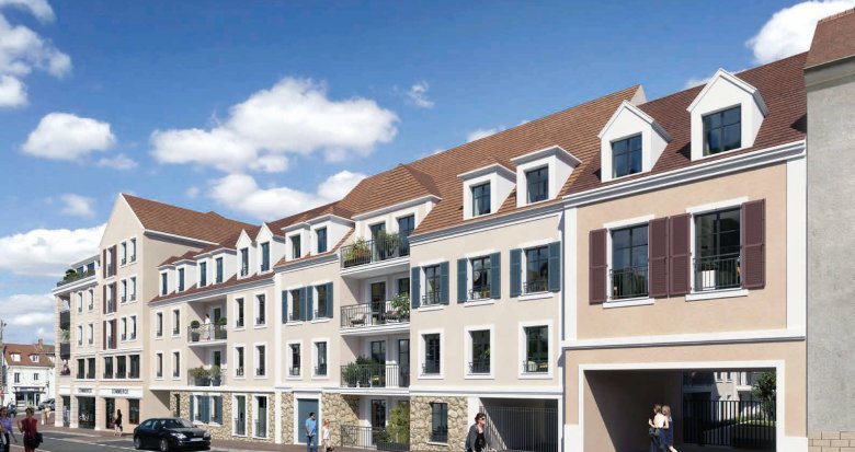 Achat / Vente appartement neuf Montlhéry en plein coeur du village et des commodités (91310) - Réf. 7630