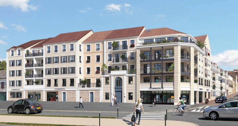 Achat / Vente appartement neuf Montlhéry en plein coeur du village et des commodités (91310) - Réf. 7630