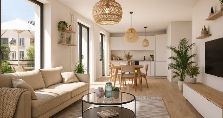 Achat / Vente appartement neuf Moussy-le-Vieux à 7 min à pied du centre-bourg (77230) - Réf. 13708