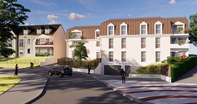 Achat / Vente appartement neuf Moussy-le-Vieux à 7 min à pied du centre-bourg (77230) - Réf. 13708