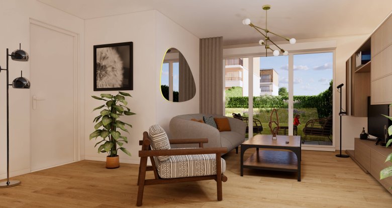 Achat / Vente appartement neuf Moussy-le-Vieux à 7 min à pied du centre-bourg (77230) - Réf. 12473