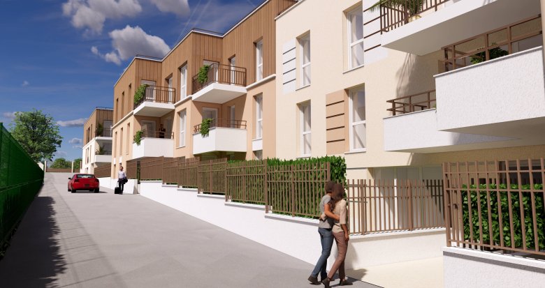 Achat / Vente appartement neuf Moussy-le-Vieux à 7 min à pied du centre-bourg (77230) - Réf. 12473