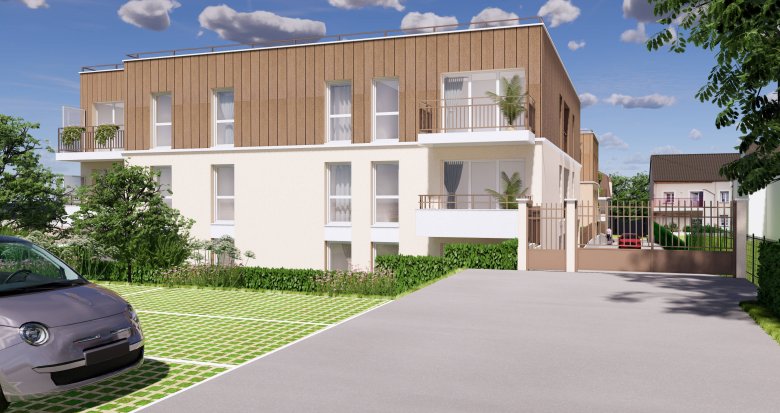 Achat / Vente appartement neuf Moussy-le-Vieux à 7 min à pied du centre-bourg (77230) - Réf. 12473