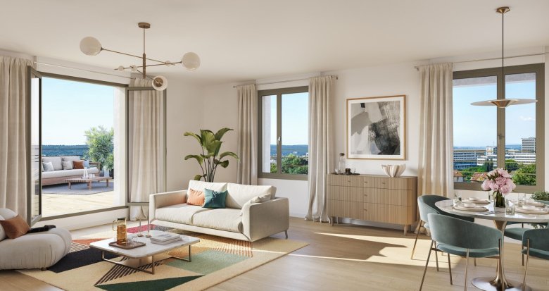 Achat / Vente appartement neuf Nanterre à 10 min à pied du tram T2 (92000) - Réf. 12711