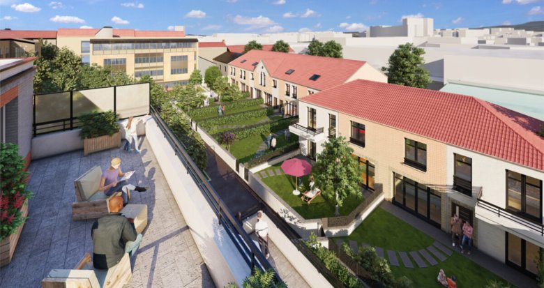 Achat / Vente appartement neuf Nanterre villa proche de La Défense (92000) - Réf. 13155