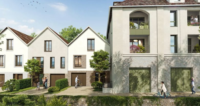 Achat / Vente appartement neuf Neauphle-le-Château face au centre-bourg (78640) - Réf. 13653