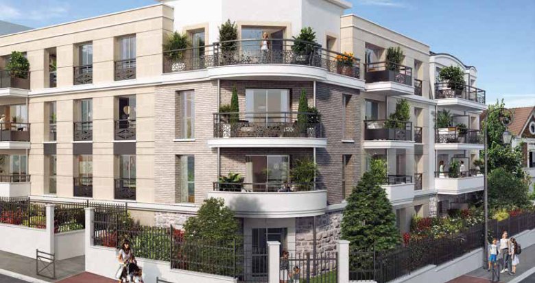 Achat / Vente appartement neuf Neuilly-Plaisance à 15 min à pied du RER E et A (93360) - Réf. 6768