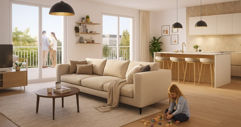 Achat / Vente appartement neuf Neuilly-Plaisance à 6 minutes à vélo du RER A (93360) - Réf. 13335