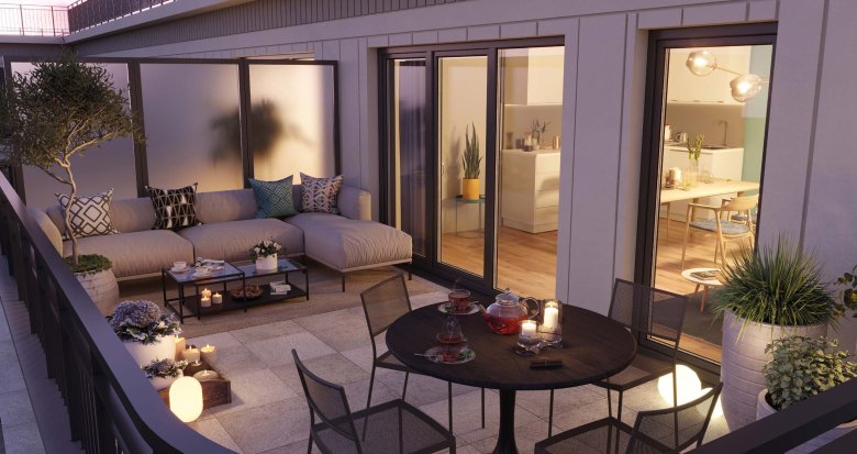 Achat / Vente appartement neuf Neuilly-Plaisance RER A à 15 min à pied (93360) - Réf. 13157