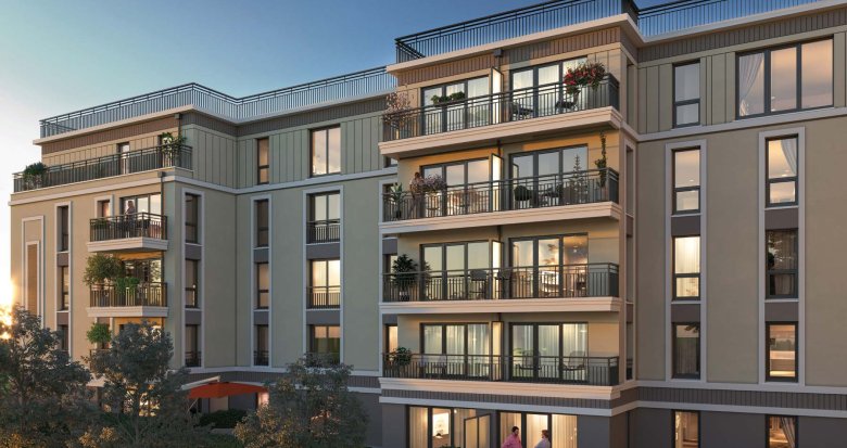 Achat / Vente appartement neuf Neuilly-Plaisance RER A à 15 min à pied (93360) - Réf. 13157