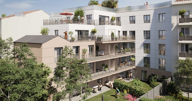 Achat / Vente appartement neuf Neuilly-sur-Marne à 20 minutes de Paris (93330) - Réf. 13302