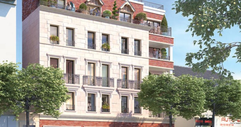 Achat / Vente appartement neuf Nogent-sur-Marne à 500 m de la gare RER (94130) - Réf. 12253