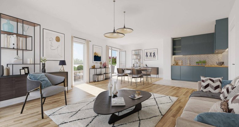 Achat / Vente appartement neuf Noisy-le-Grand à 9 min à pieds de la gare RER A (93160) - Réf. 7464