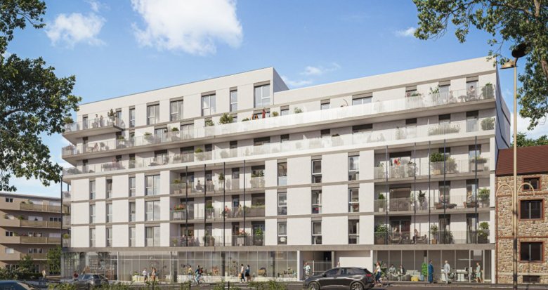 Achat / Vente appartement neuf Noisy-le-Sec à 15 min à pied du RER E et du tram T1 (93130) - Réf. 13313